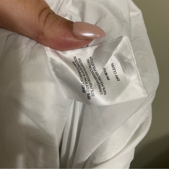 Nwot Gal Meets Glam Dawn Dress Size 4P Windowpane White Black Pockets - Picture 9 of 9
